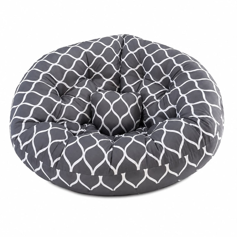 Semi Circle Mattress - 2in1 Pouf & Bed Mattress