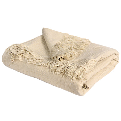 Summer Plain Coverlet - Lightweight Soft Bedspread