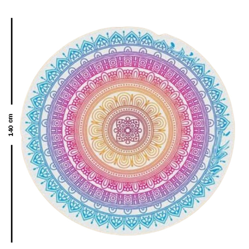 Beach Mat – Sandproof Outdoor Mat – Mandela design