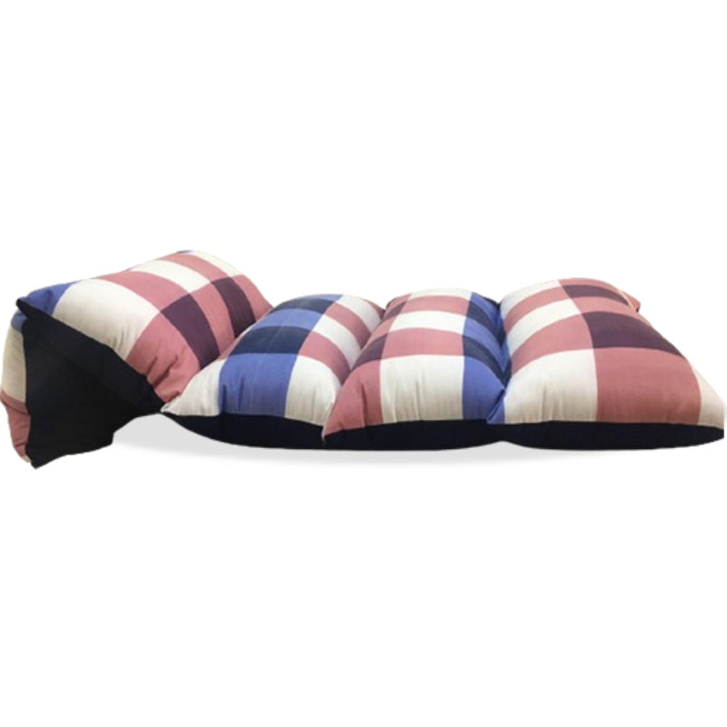 Floor Foldable Mattress (Caro Blue Design)