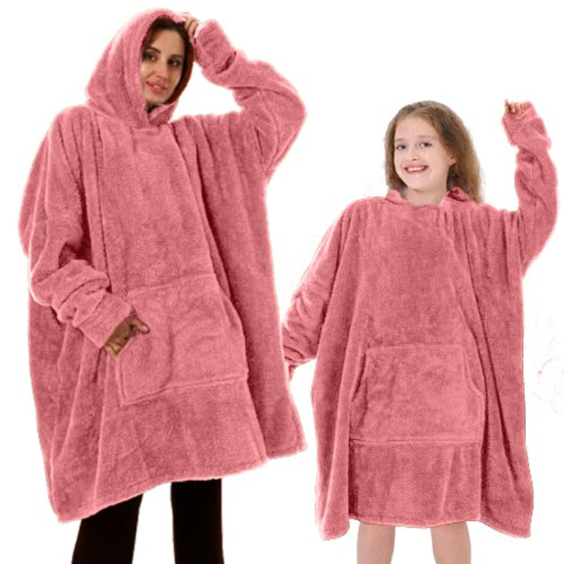 Like Mom Like Daughter Oversized Hooded Blanket Set – 2 Pieces