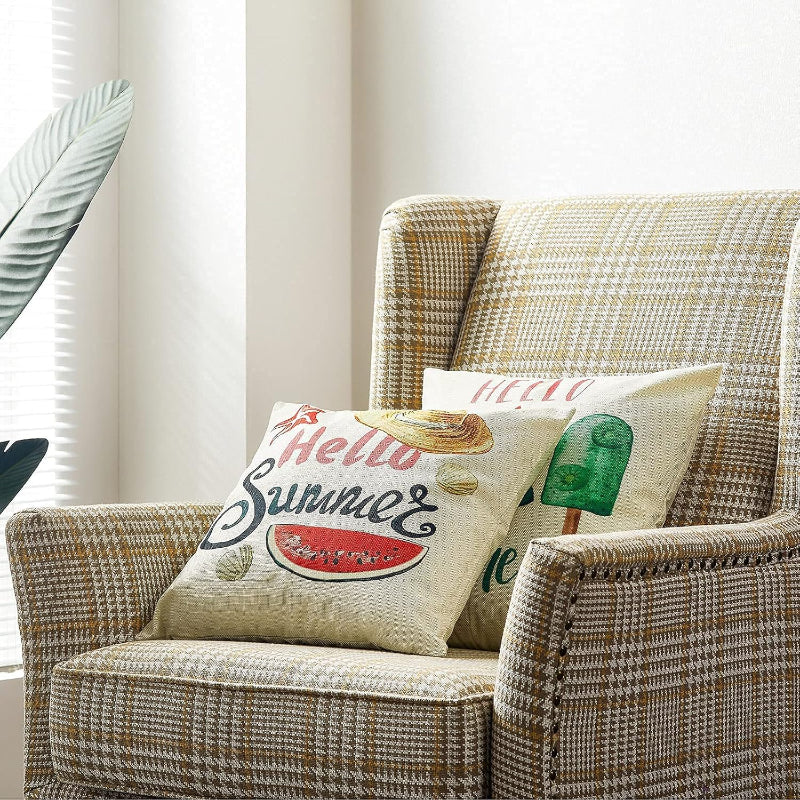 Cushion Cover Set 4 Pcs - Summer Design