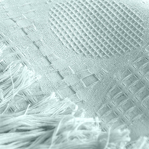 Summer Plain Coverlet - Lightweight Soft Bedspread Light Mint Color