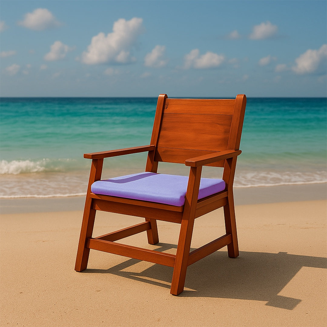 Back or Seat Cushion Chair – Soft Padded For Beach & Garden – Sea star Design
