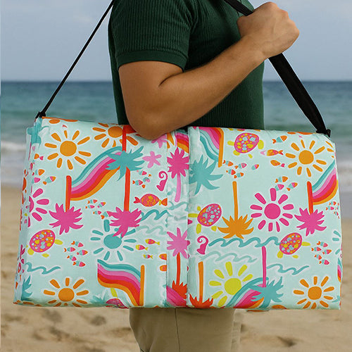 Beach Lounger & Bag 2in1 – Palm Beach Design