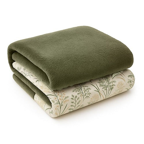 Double Face Winter Quilt – Breeze Green Design