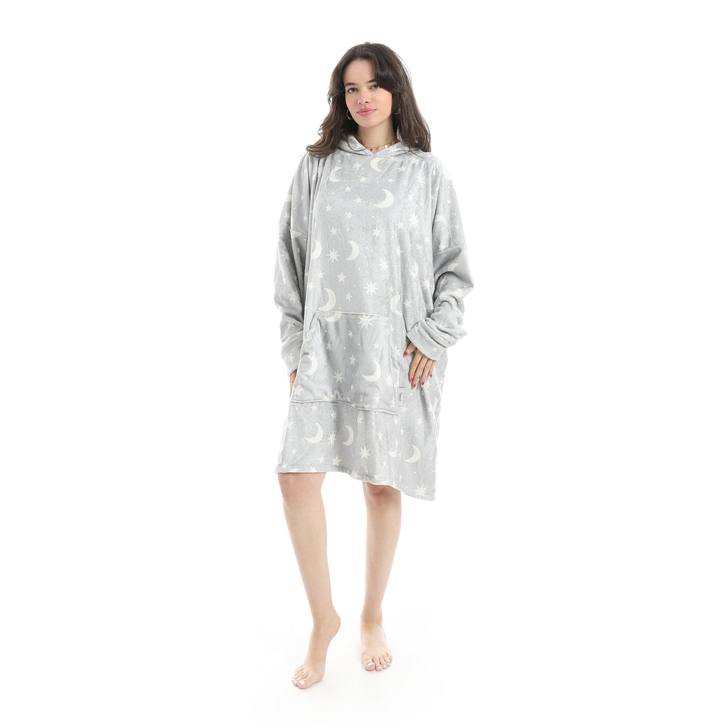 Oversized Wearable Blanket Hoodie – Loomy Design
