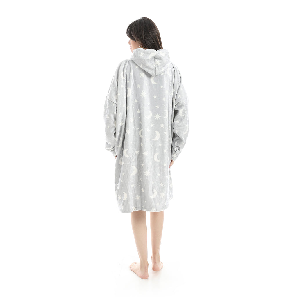 Oversized Wearable Blanket Hoodie – Loomy Design