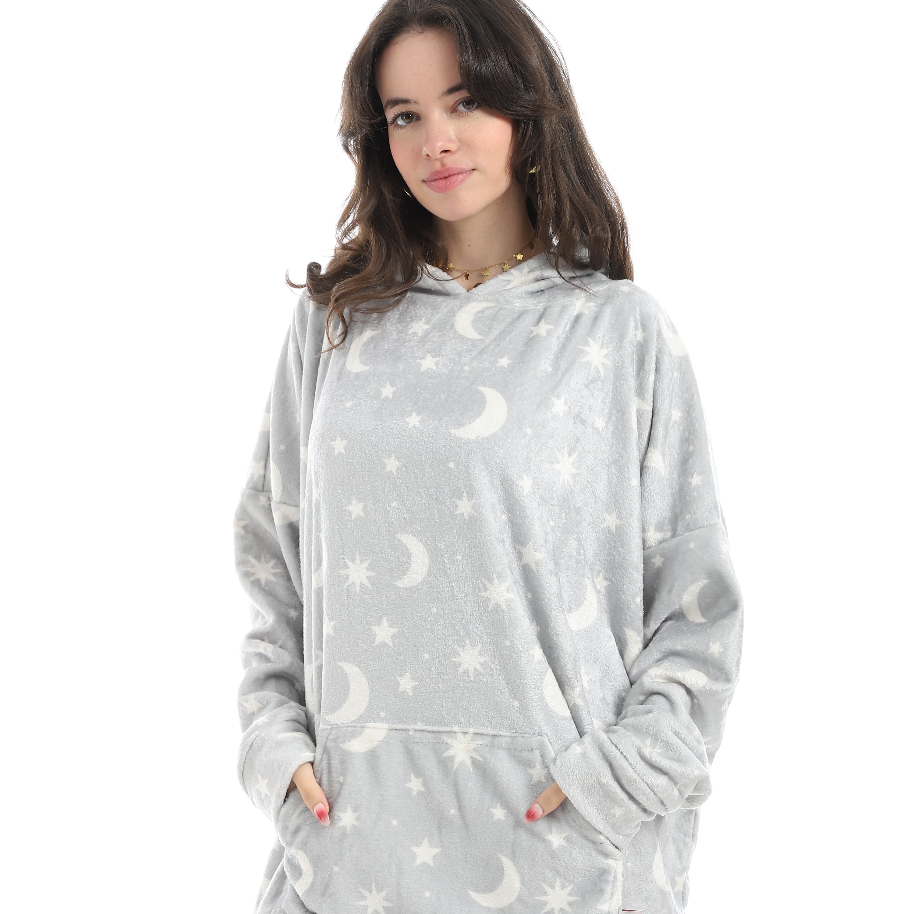 Oversized Wearable Blanket Hoodie – Loomy Design