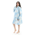 Oversized Wearable Blanket Hoodie –  Cloudy Design