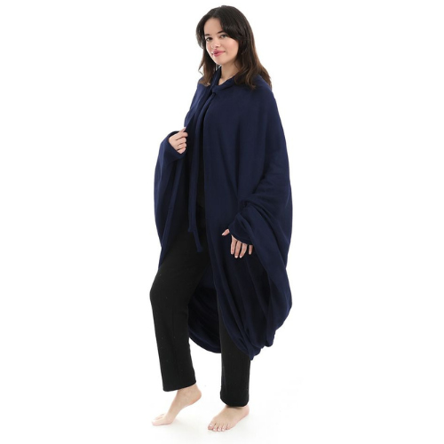 Wearable Blanket Hoodie – Soft & Warm Comfort
