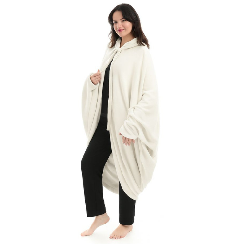 Wearable Blanket Hoodie – Soft & Warm Comfort