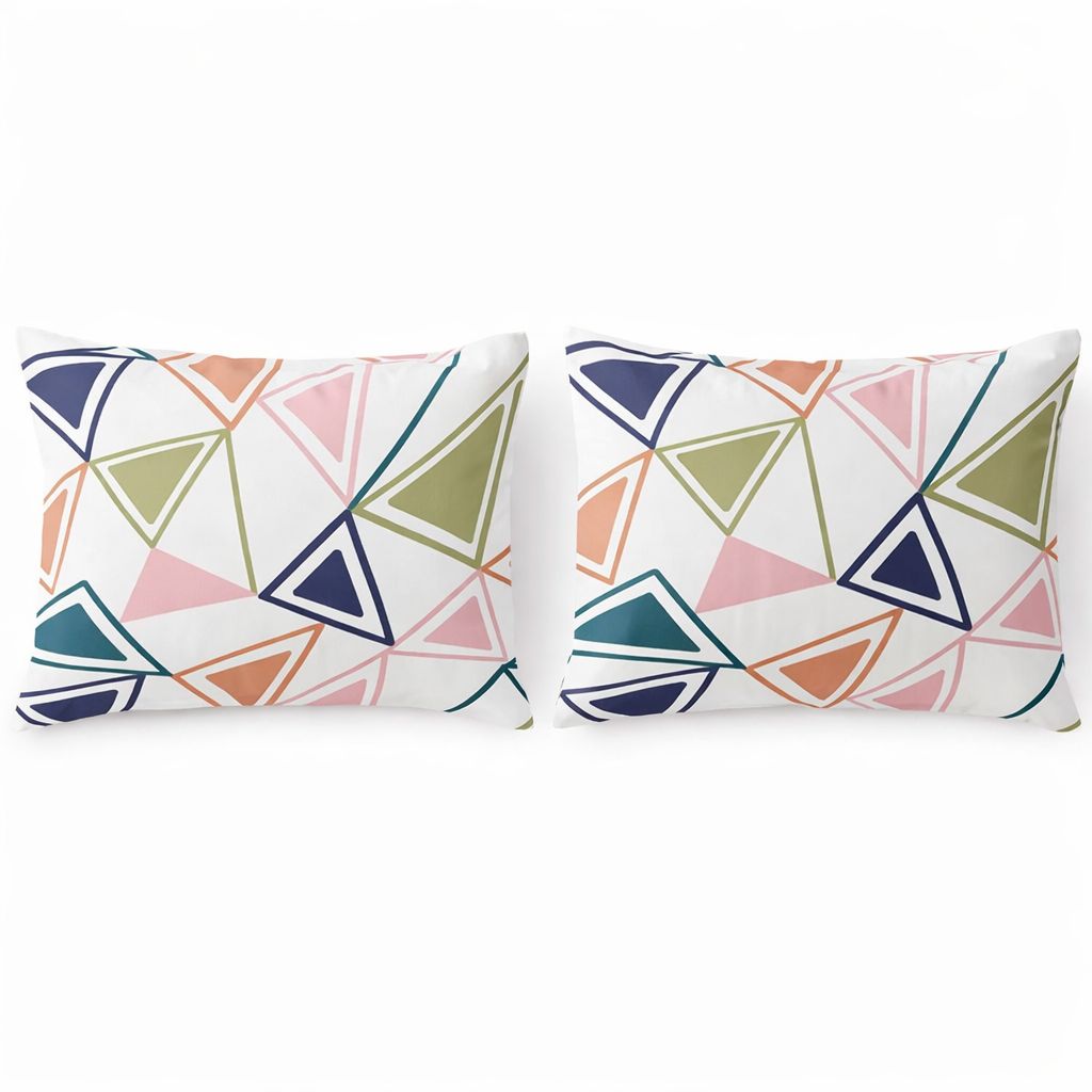 Trigo Pillowcases Set 2 Pcs – Soft & Breathable Blended Cotton