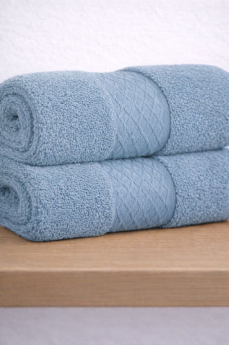 Towels Set 3pcs Cotton – Soft & Absorbent– Weaves Design 500 GSM