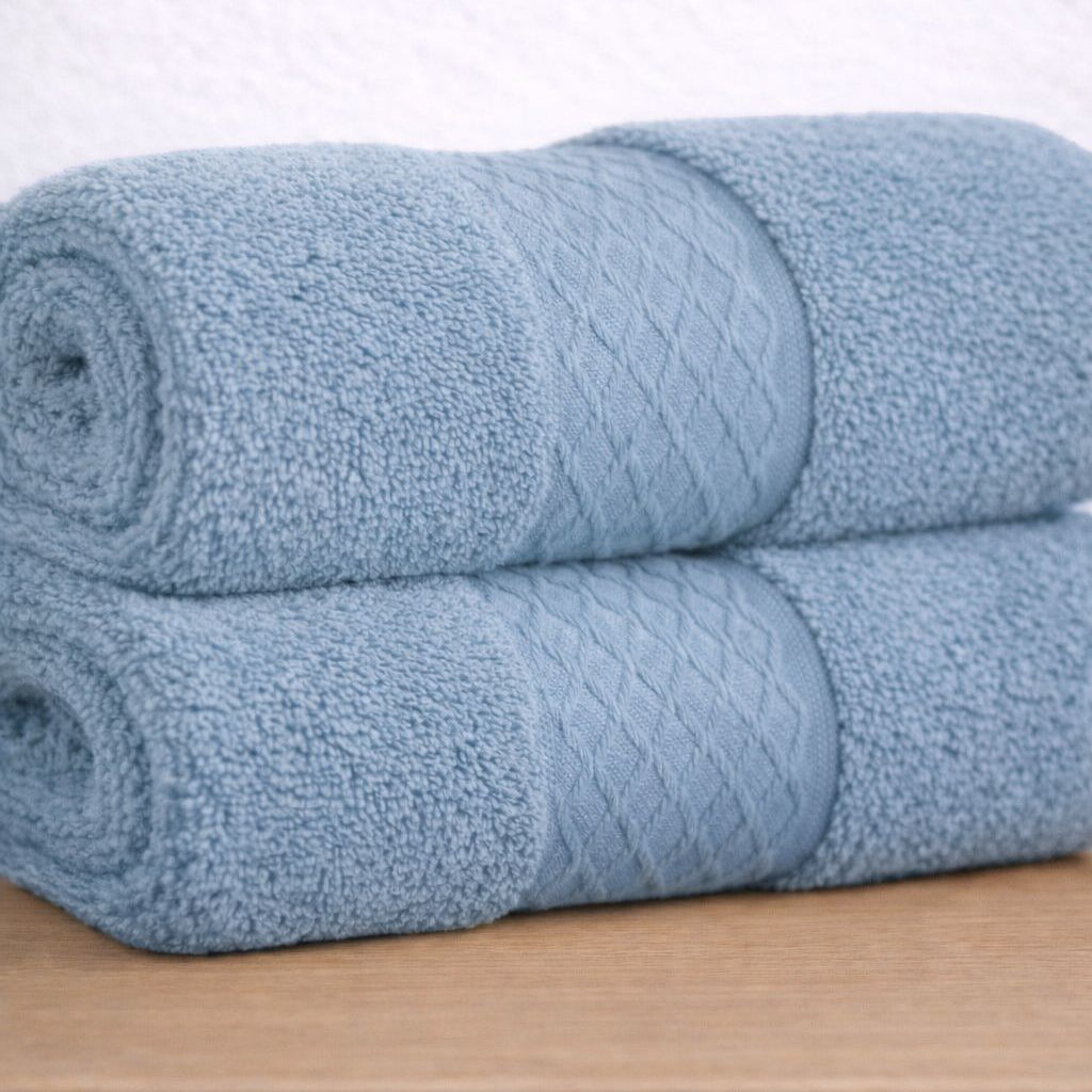 Pure Cotton Hand Towels–Weaves Design 500 GSM