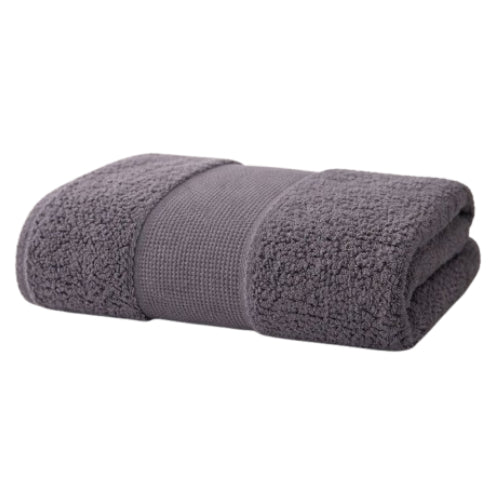 Pure Cotton Face Towels – Grid Design 700 GSM