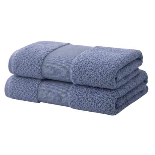 Pure Cotton Hand Towels – Grid Design 700 GSM