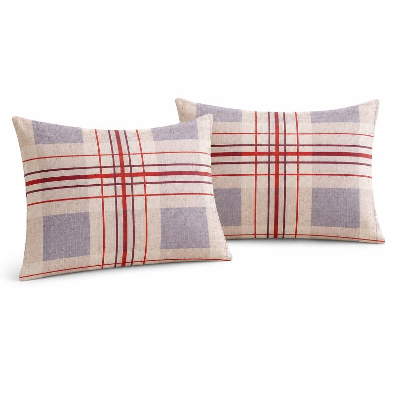 Classic Pillowcases Set 2 Pcs – Soft & Breathable Blended Cotton