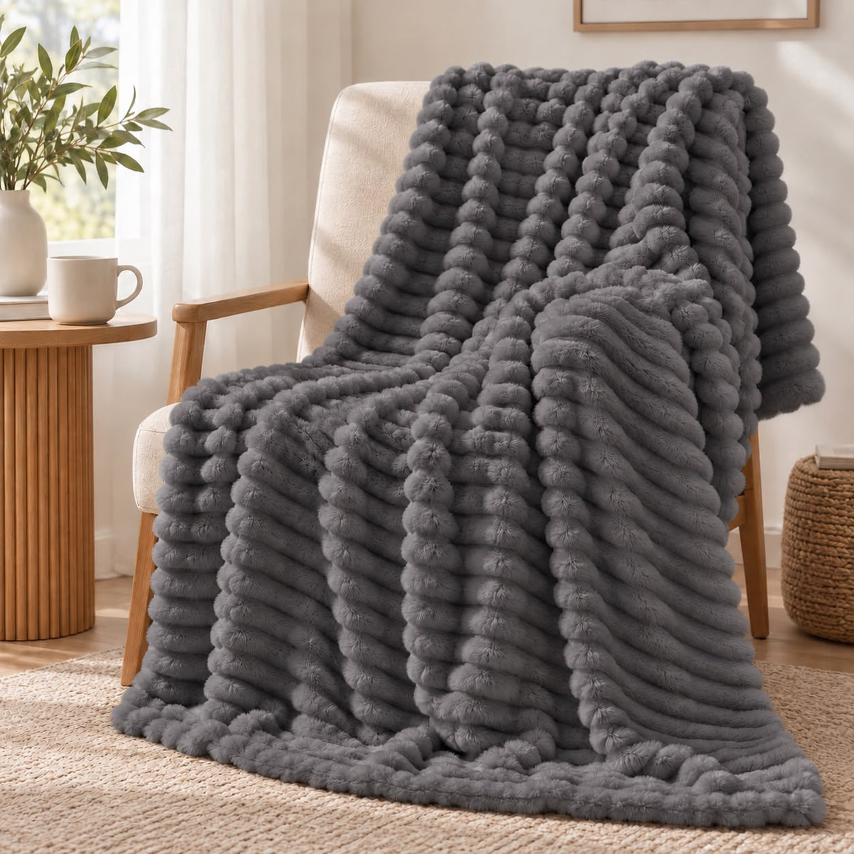 Light Blanket Ribbed Design