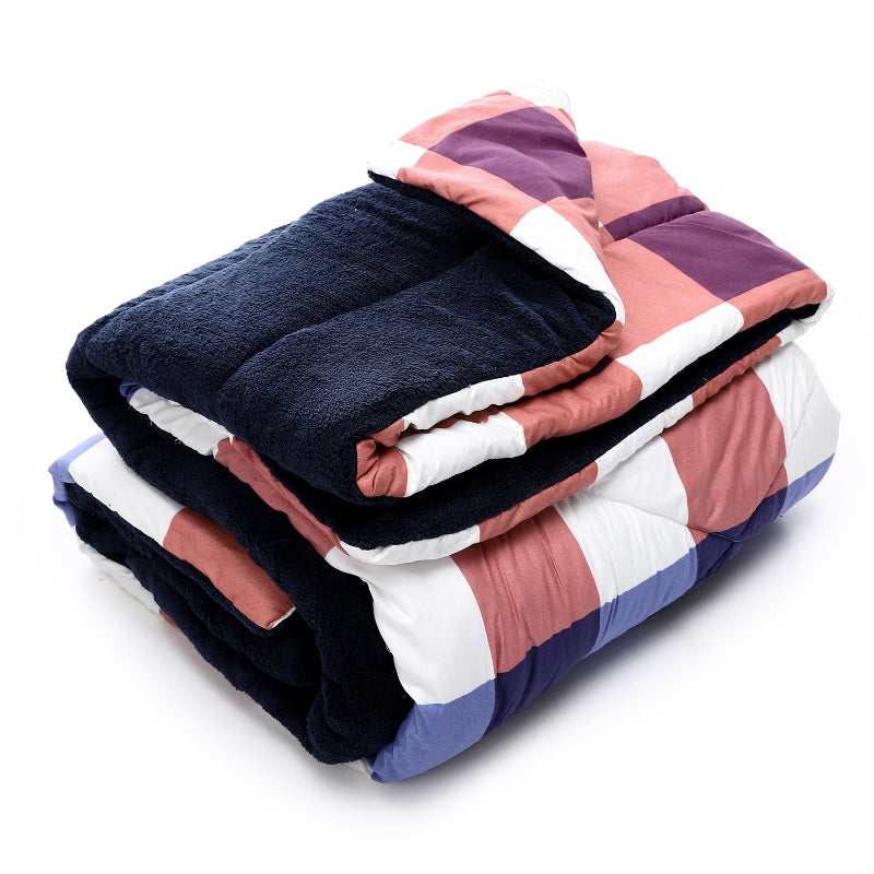 Double Face Winter Quilt – Caro Blue Design