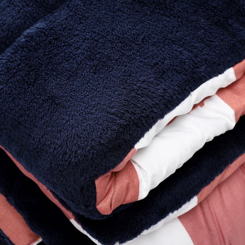 Double Face Winter Quilt – Caro Blue Design