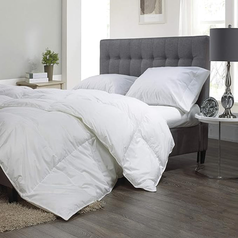 Hotel Quality Feather Alternative Quilt – White Color Cozy Comfort