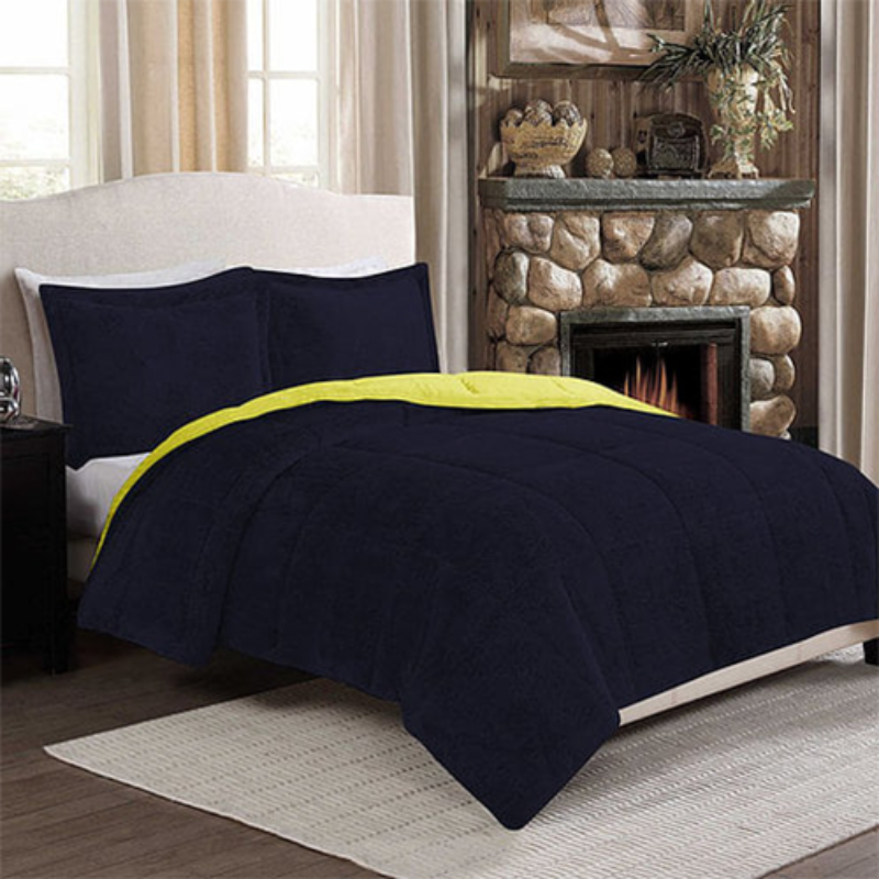Double Face Plain Blanket Quilt – Soft Cozy Comfort