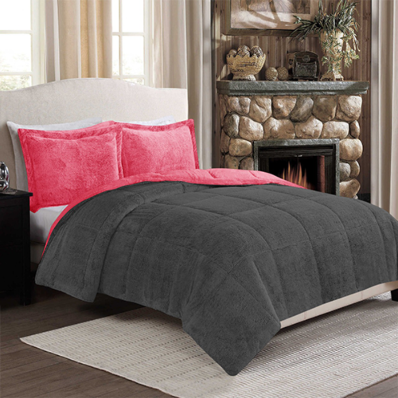 Double Face Plain Blanket Quilt – Soft Cozy Comfort