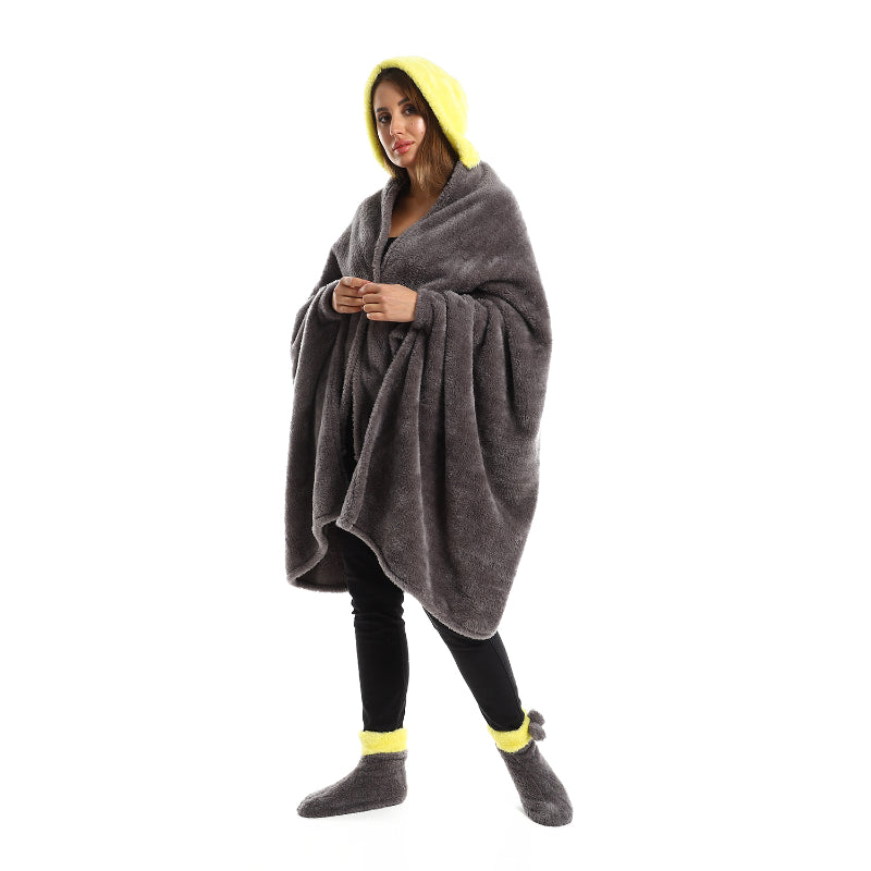 Soft Wearable Blanket Set 3Pcs