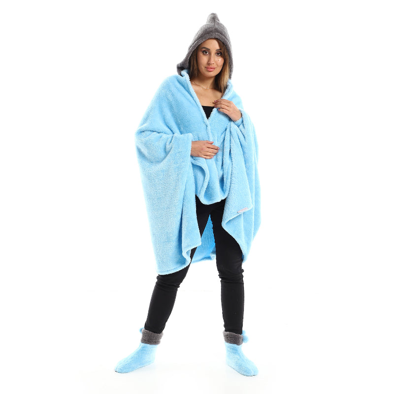 Soft Wearable Blanket Set 3Pcs