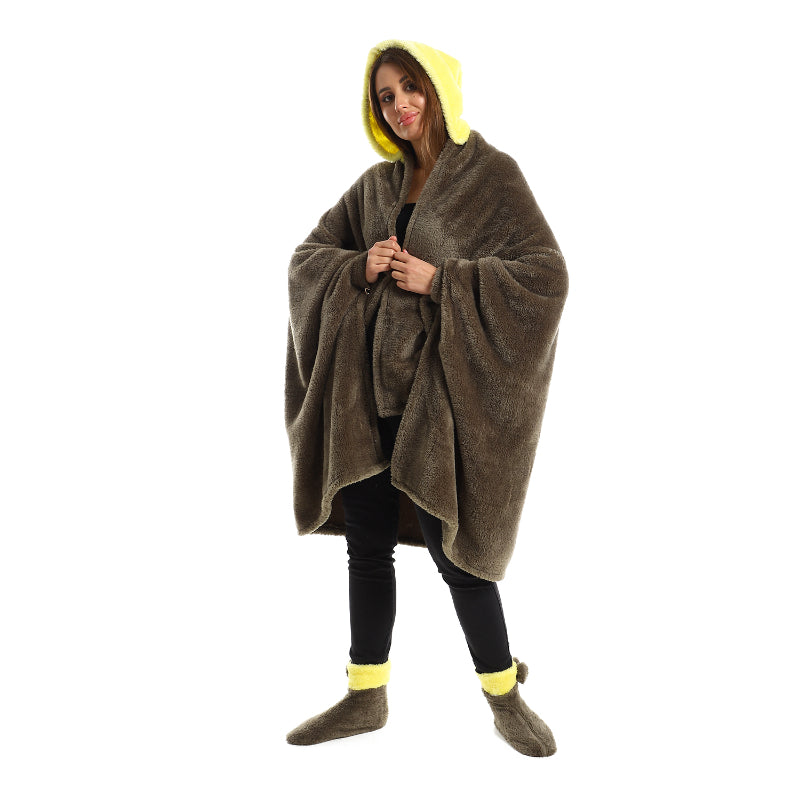Soft Wearable Blanket Set 3Pcs