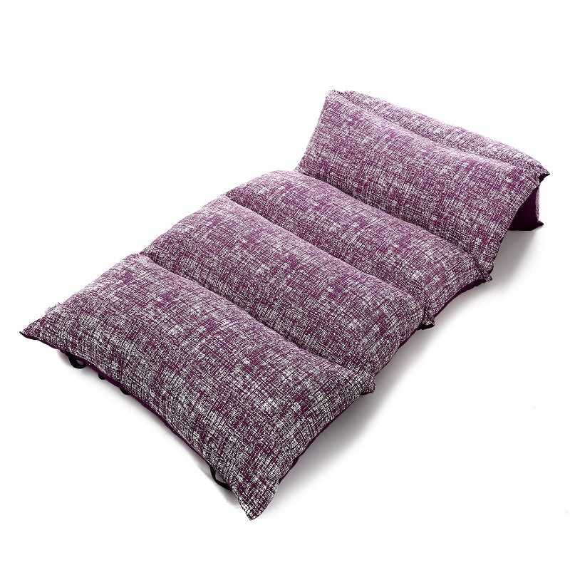 Floor Foldable Mattress (Purple Maze Design)