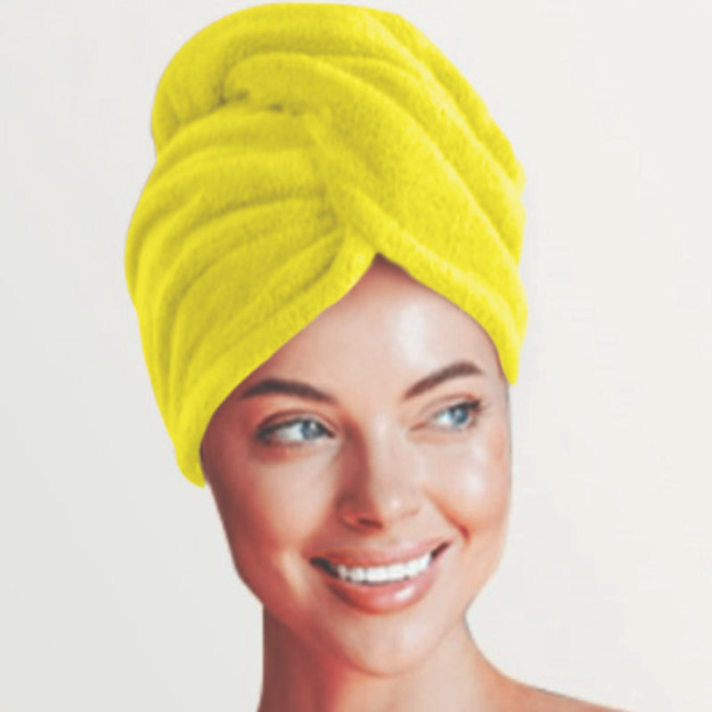 Quick Dry Hair Set – Bonnet + Hair Tie (2 Pcs)