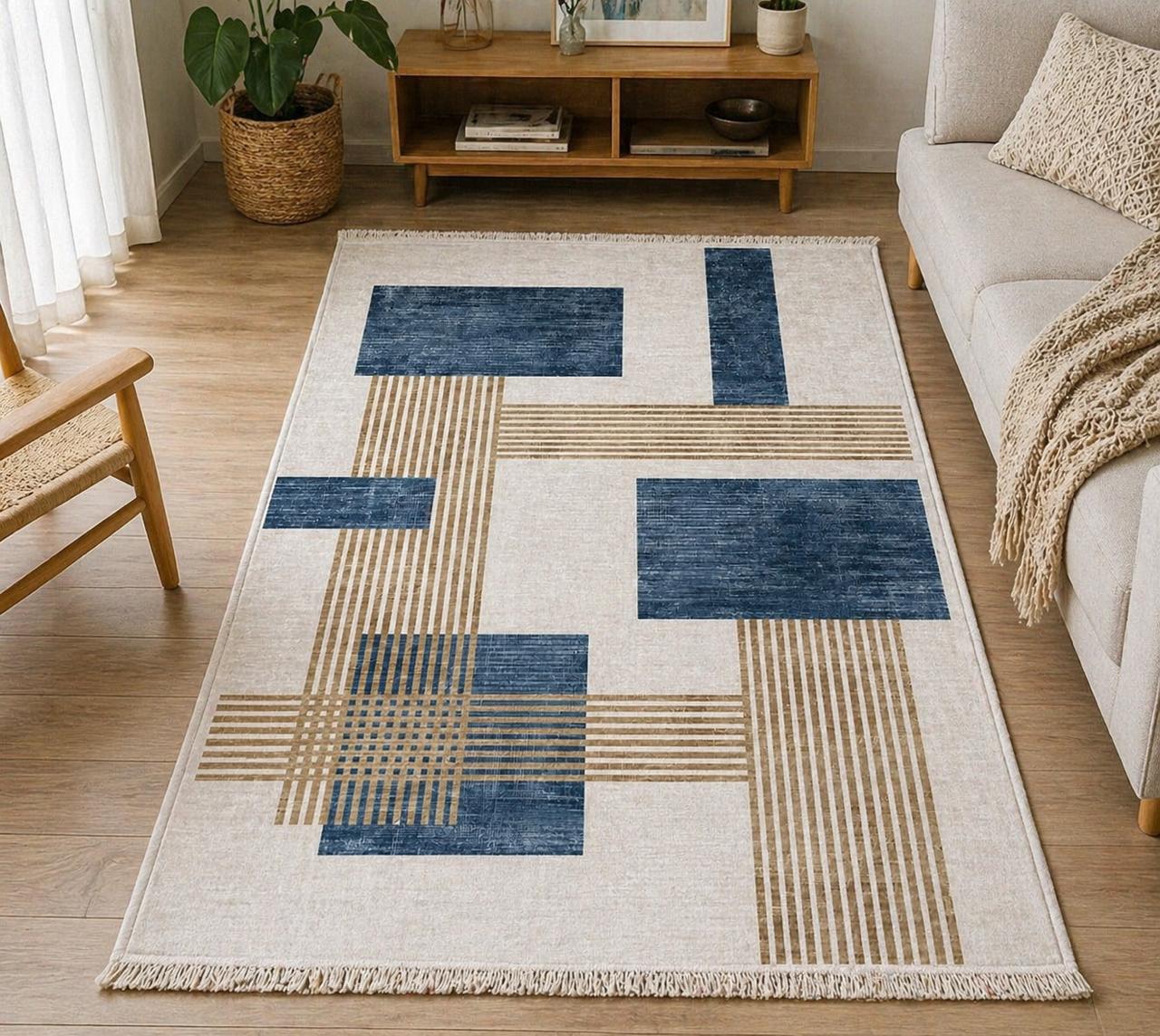 Carpet Protector – Modern Anti-Slip Rug Protector Recta Design