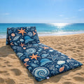 Beach Lounger & Bag 2in1 – Sea Shell Design