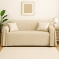 Spike Jacquard Sofa Cover – Soft & Stretchable