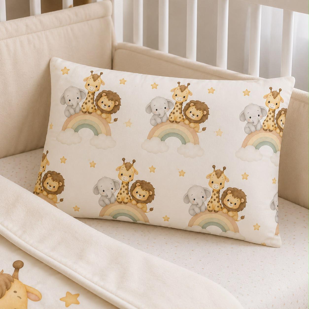 Baby Quilt & Pillow Set – Little Zoo Design