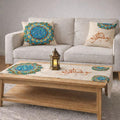 Ramadan Tablecloth – Elegant Ramadan Dining Table Cover Oriental Design