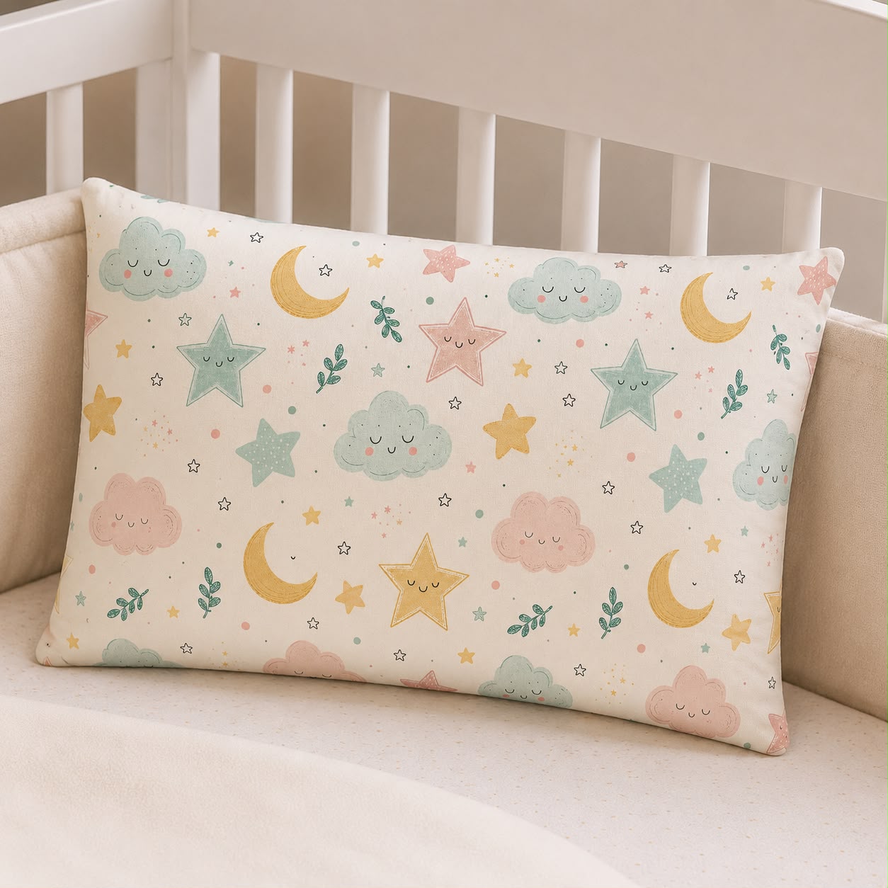 Baby Quilt & Pillow Set – Sweet Dreamy Design