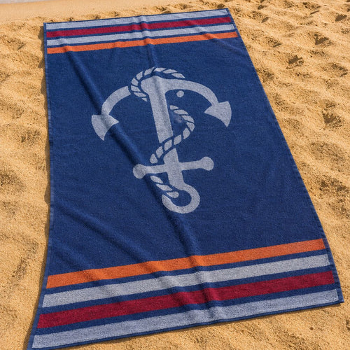 Beach Towel – Soft & Absorbent Ocean Design