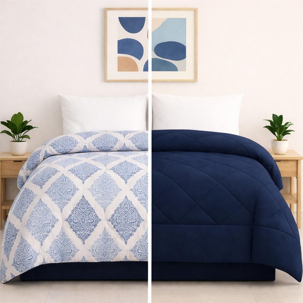 Royal Summer Quilt Double Face – Soft & Breathable Microfiber
