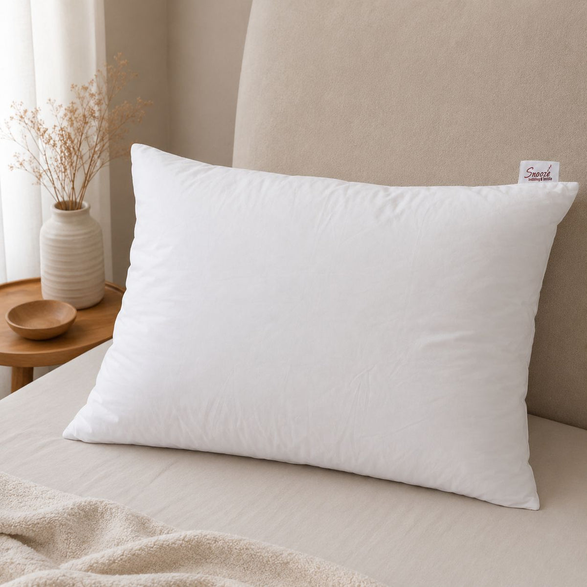 وسادة سرير فندقية فاخرة – حشو فائق النعومة