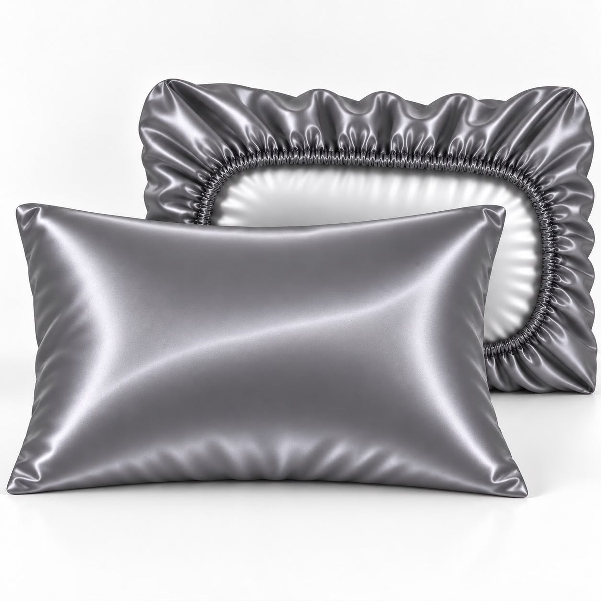 Satin Pillowcase Cover with Elastic – Soft & Smooth