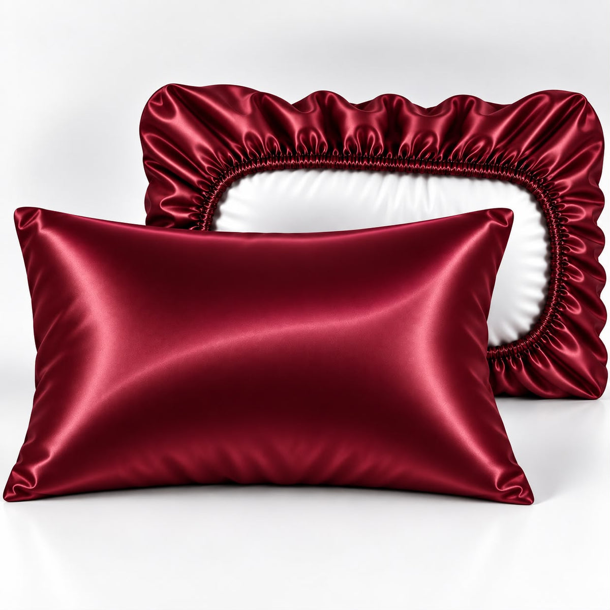 Satin Pillowcase Cover with Elastic – Soft & Smooth