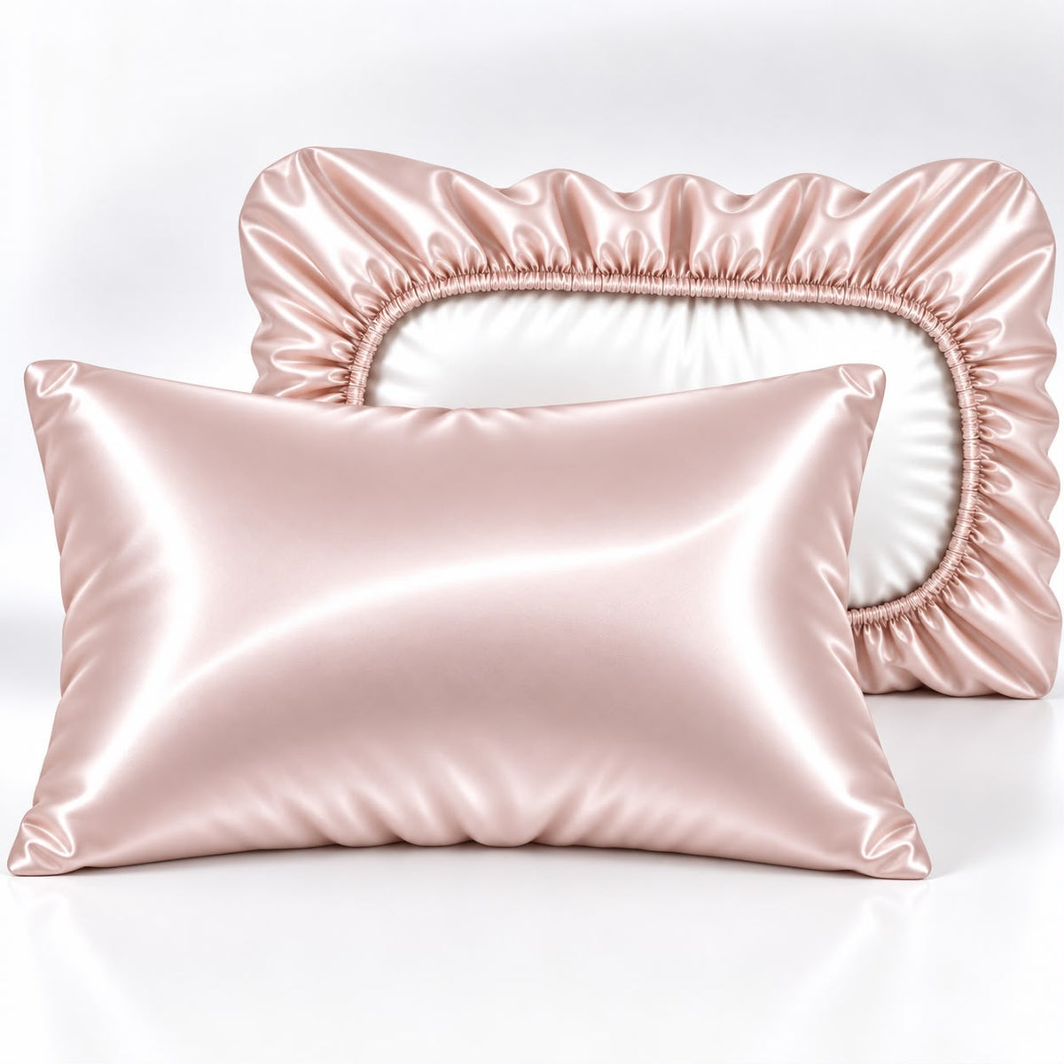 Satin Pillowcase Cover with Elastic – Soft & Smooth