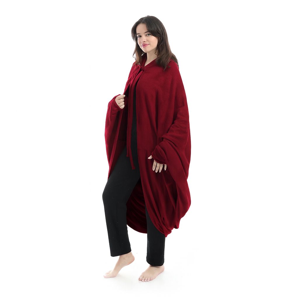 Wearable Blanket Hoodie – Soft & Warm Comfort