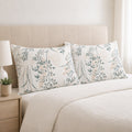 Breeze Green Pillowcases Set 2 Pcs – Soft & Breathable Blended Cotton