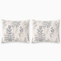 Breeze Blue Pillowcases Set 2 Pcs – Soft & Breathable Blended Cotton