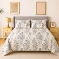 Breeze Blue Flat Bed Sheet Set – Soft & Breathable Blended Cotton