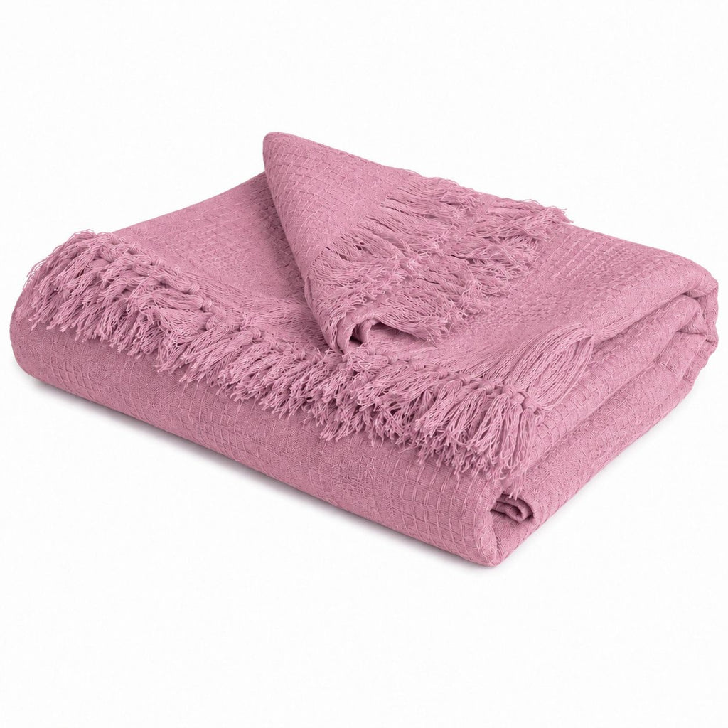 Summer Plain Coverlet  - Lightweight Soft Bedspread
